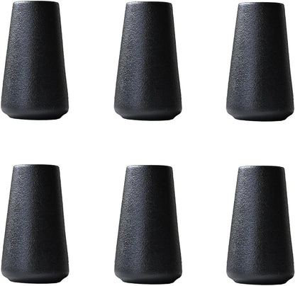 Modern Small Flower Vases 8 Pack - Ceramic, White