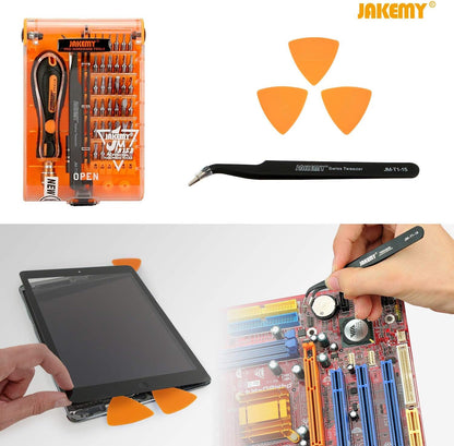 Precision Ratchet Screwdriver Set, JAKEMY 69 in 1 Household Screwdriver Home Repair Tool Kit, Disassemble Magnetic Rotating Ratchet Screwdriver Kit for Furniture/Car/Computer/Electronics Maintenance