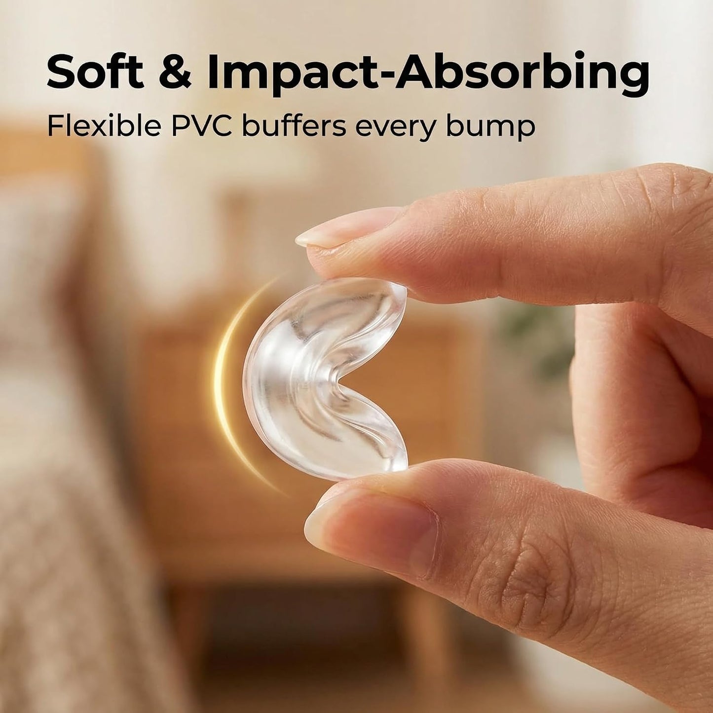 30 Pcs Clear Baby Corner Protectors, L-Shaped & Spherical Baby Proof Guards | Soft PVC Table Corner Covers for Safety on Tables, Cabinets, Shelves, Furniture Edge Guards, Safety Bumpers for Home(14L&16R)