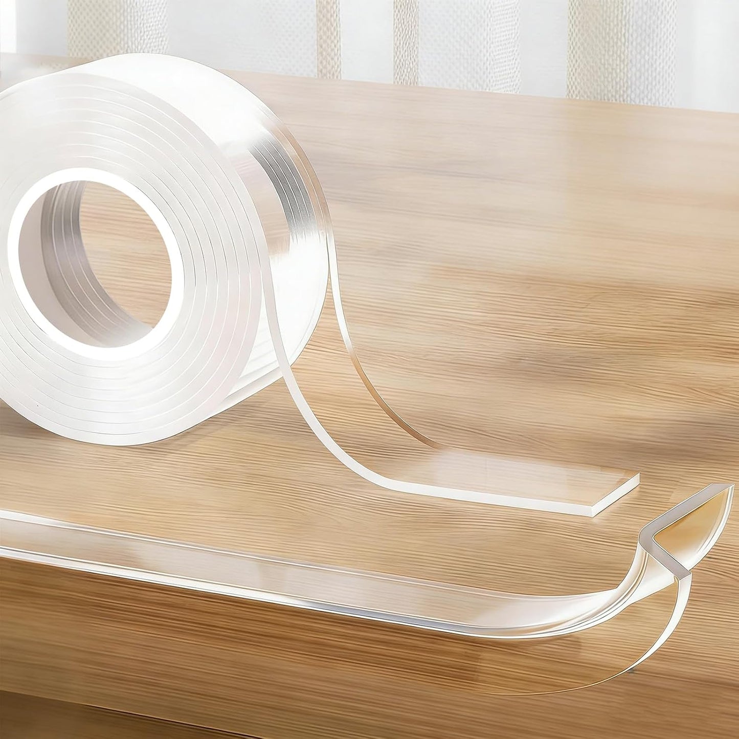 Edge Corner Protector Baby Proofing,Soft Clear Furniture Table Corner Guard & Edge Safety Cabinet Door Bumper,Crib Bumpers,Wall Protector,6.6ft(Width 0.8 in，Thickness 0.08 in)