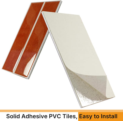 Peel and Stick Backsplash Tiles for Kitchen Bathroom - 10 Sheets 11.61" x 11.61" 3D Self Adhesive Wall Tiles Waterproof Hard PVC Ceramic Tile Easy DIY Installation Green