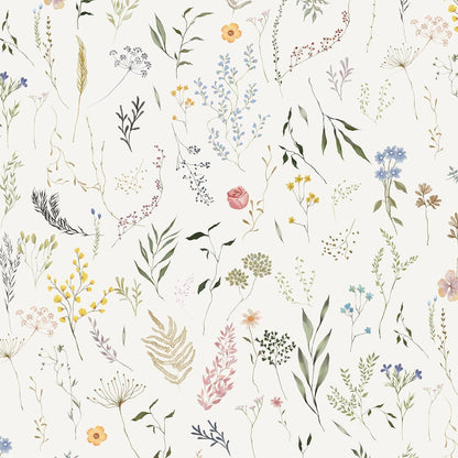 Dimoon 17.3''x78.7'' Vintage Peel and Stick Wallpaper Boho Beige Neutral Contact Paper White Floral Bird Wallpaper Removable Botanical Renter Friendly Modern Wall Paper Bedroom Bathroom Vinyl Roll