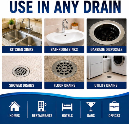 Natural Armor Drain Fly & Fruit Fly Killer (128oz Gallon) | Eliminates Gross Fruit, Drain, Sewer & Gnat Infestations from Any Drain - Simple, Easy to Use - Sewer & Septic Safe