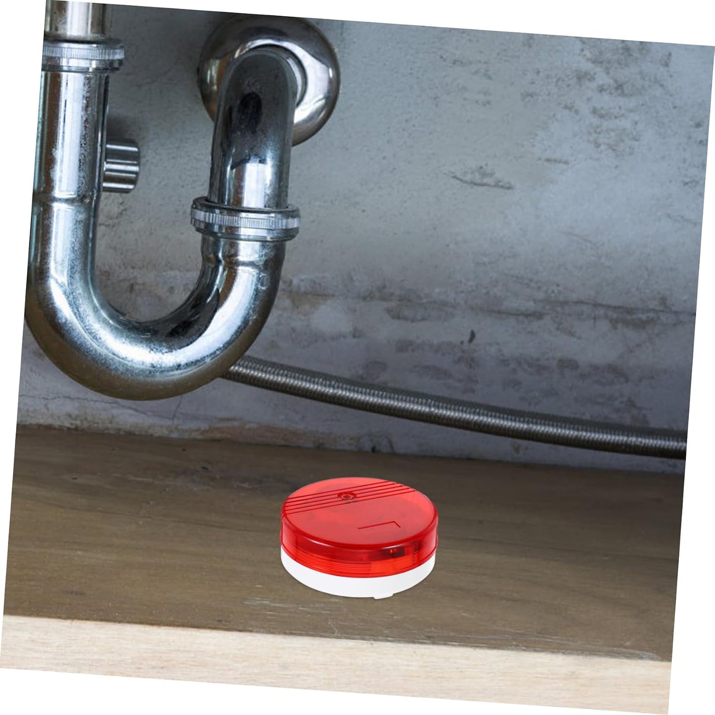 Smart Water Leak Detector Under Sink Water Alarm Sensor Alarm Leak Detector for Kitchen Bathroom