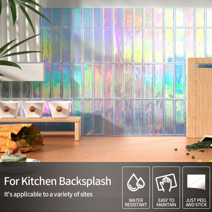 Peel and Stick Backsplash 3D Wall Tiles,Self-Adhesive,Oil Proof,Waterproof, Removable Wall Panels for Kitchen & Bathroom,Modern Design, Easy Install (10.7ft，12x9 inch,14 Pack) (Beige)