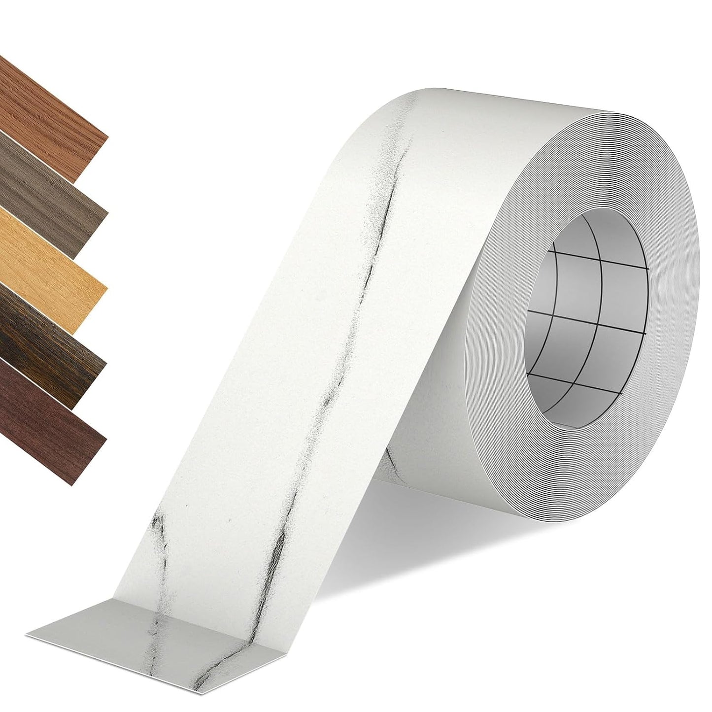 Wood Grain Repair Tape, 2.4 inch X 15ft Self Adhesive Natural Walnut Grain Repair Patch for Tables, Chairs, Baseboards, Doors, Windows, Floors, Handicraft DIY.