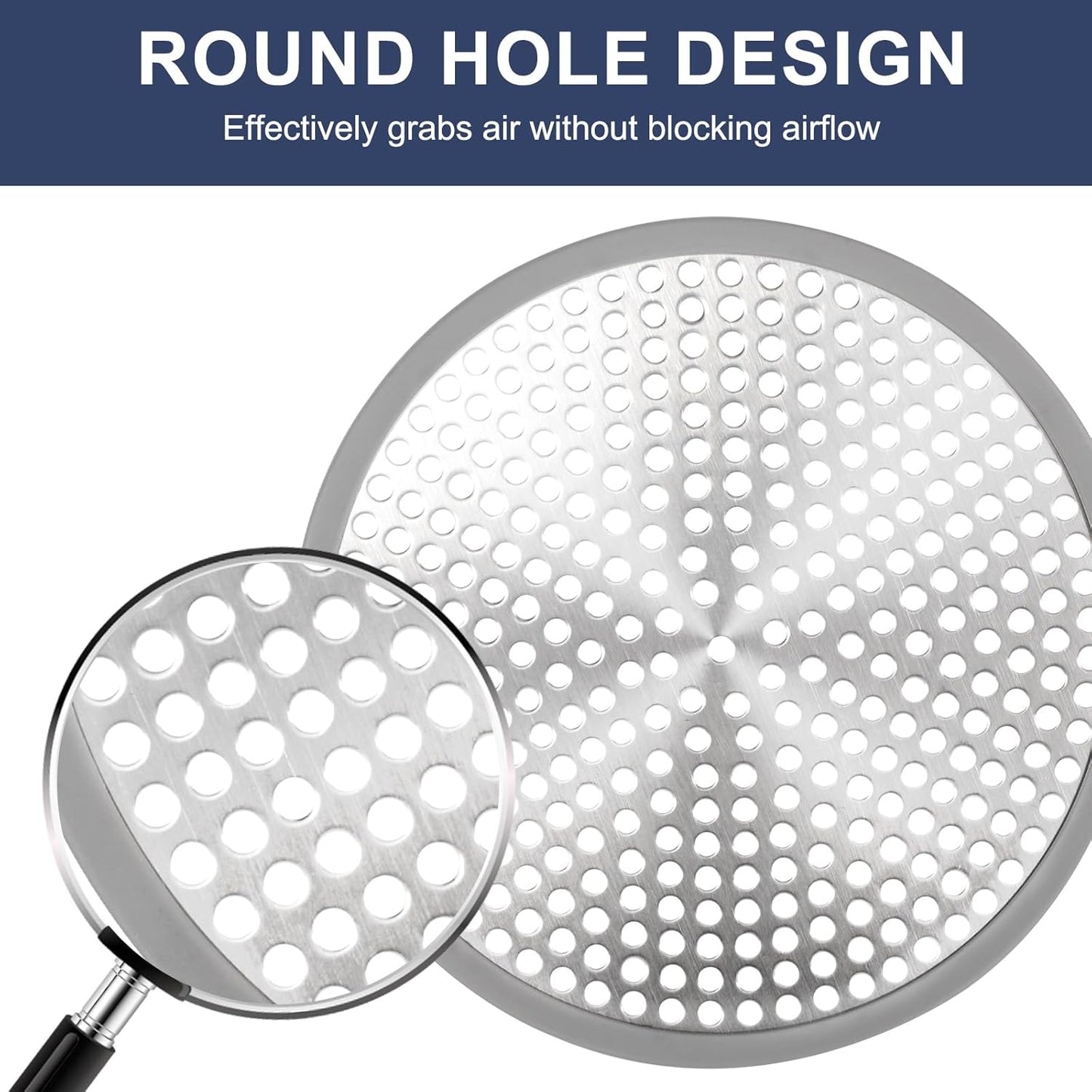 2pcs Heavy Duty Stainless Steel Slop Basket Filter Trap, 2.75" Top / 1" Mesh Metal Sink Strainer Shower Drain Hair Catcher for Kitchen Bathroom Bathtub Wash Basin Floor Balcony Drain Hole, Utility