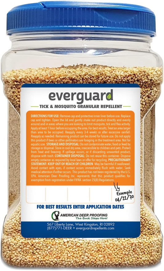 Everguard Tick & Mosquito 2lb Granular Repellent