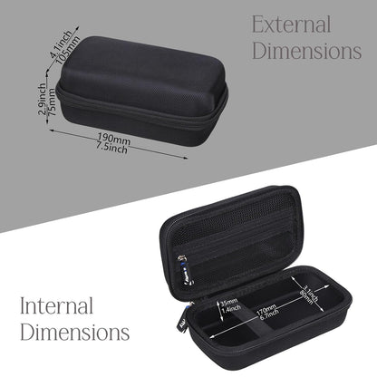 Hard Multimeter Case for Klein MM325/MM420/MM400/MM300/Fluke 117/Fluke 115, Portable Bag for ET140/80023P(Case Only)