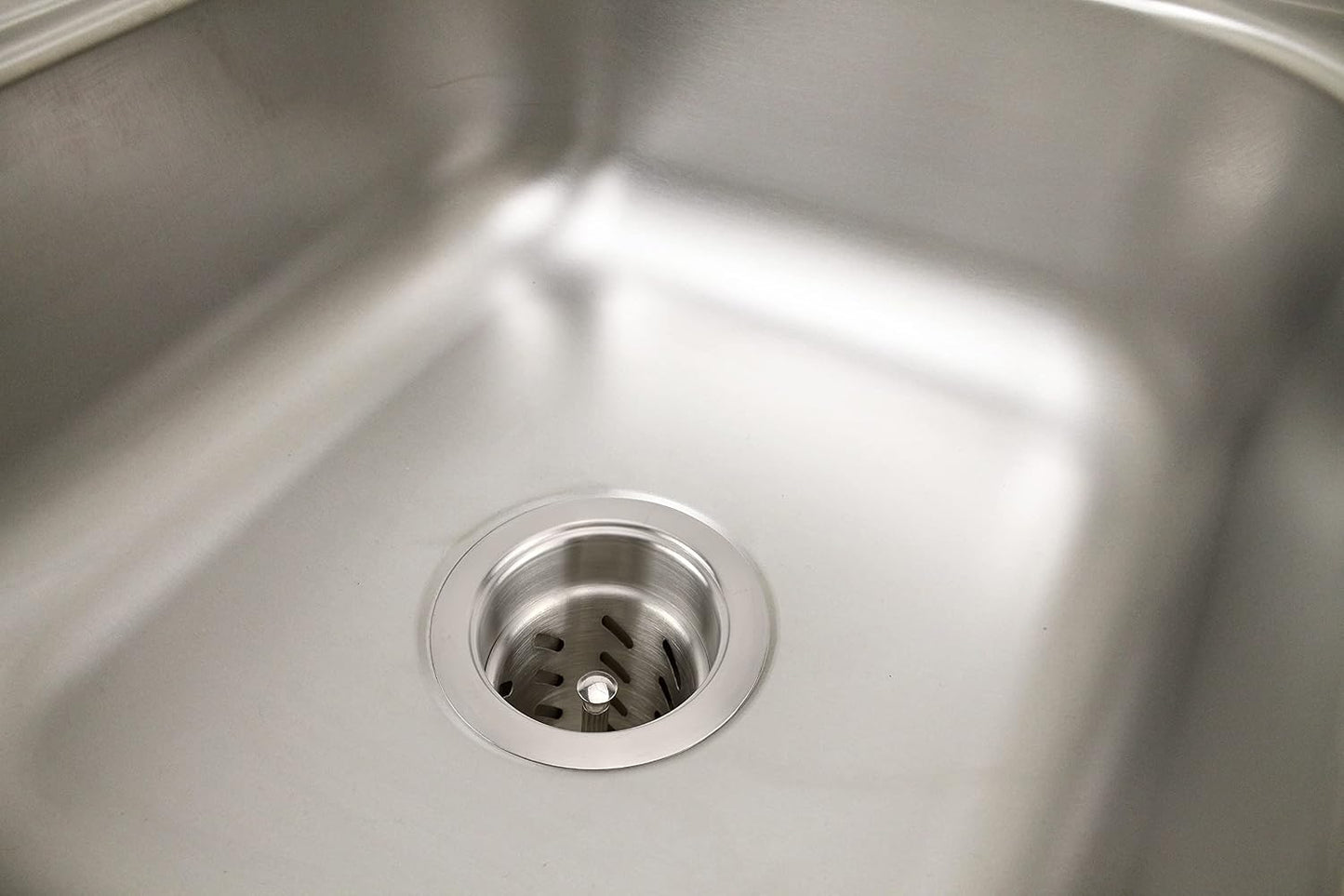 Keeney K1435 Gourmet Deep Cup Kitchen Sink Strainer, Stainless Steel