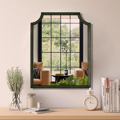 WallBeyond Full Length Mirror Wall Mounted 65"x22", Rustic Wooden Frame Floor Mirror, Large Full Body Mirror for Bedroom, Leaning or Hanging Against Wall, Natural