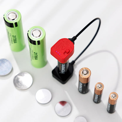Hard Shell Battery Organizer Holder with Small Battery Tester, IP68 Waterproof Multi 82 Slots Batteries Vault Case for 40 AA & 12 AAA & 12 CR2032 CR2025 & 18 LR44 Button Cell/2 D Size Batteries Case
