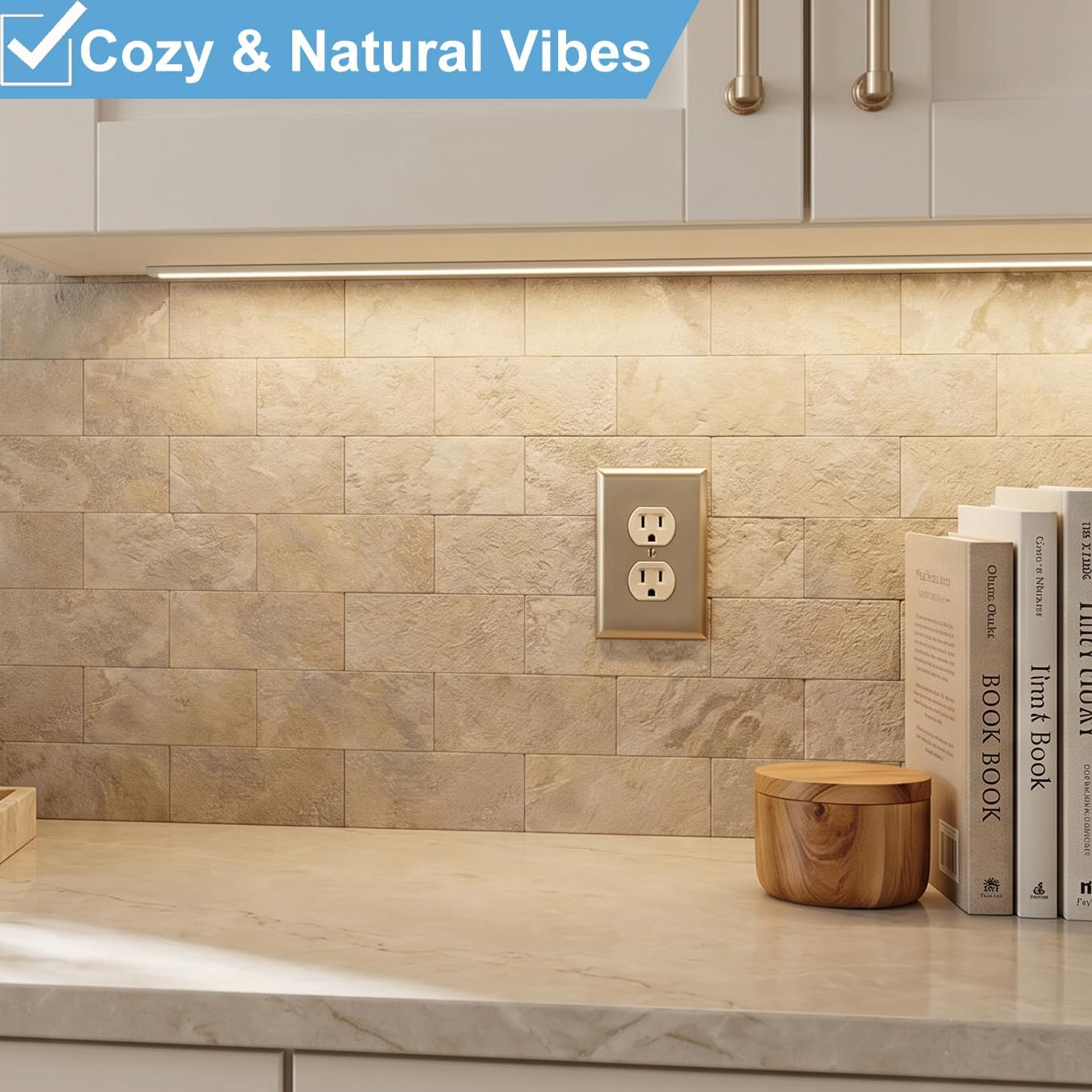 2026 New Upgrade Peel and Stick Backsplash Tile, Peel and Stick 11.34" X 11.57" Wall Tile for Kitchen, Bathroom, Fireplace, Laundry (Beige Ecru, 10 Packs)