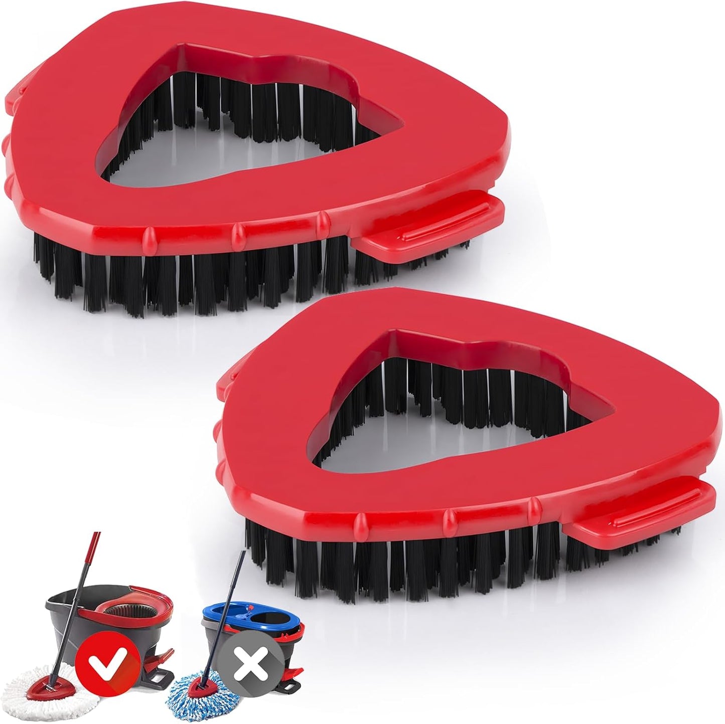 Pedal Bearing Replacement Compatible with O Cedar Mop Bucket, One Way Clutch Gear Sprockets Repair Spin Mop and Bucket, 2 Packs