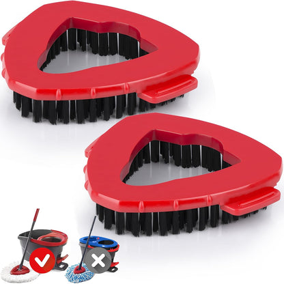 Pedal Bearing Replacement Compatible with O Cedar Mop Bucket, One Way Clutch Gear Sprockets Repair Spin Mop and Bucket, 2 Packs
