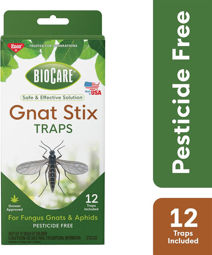 Springstar, S5333 BioCare Gnat Stix, Brown, (Pack of 12)