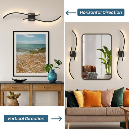 CANEOE Battery Operated Wall Sconce Set of 2, 18000mAh Gold Rechargeable Wall Lights with Remote Control,3000K-6000K Dimmable LED Wireless Wall Light for Living Room Bedroom Hallway,39.3 Inch (Gold)