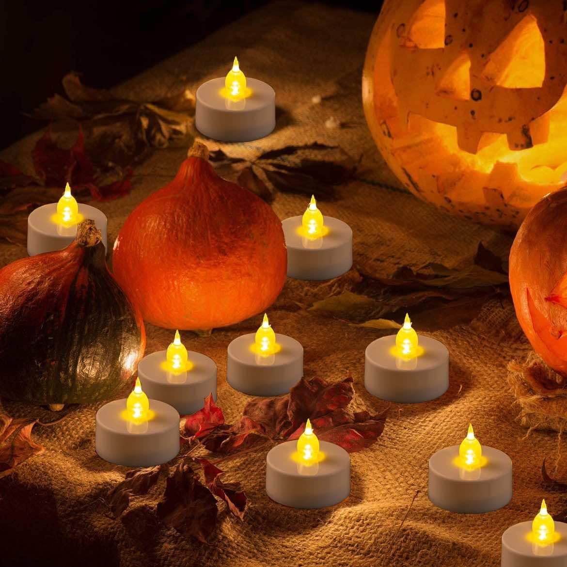 Flameless Flickering LED Battery Candles :Set of 3 Ivory Real Wax Pillar Operated Fake Faux Lights with Remote Control and Timer Function Flicker Candle for Decoration Christmas Votive Garden Outdoor