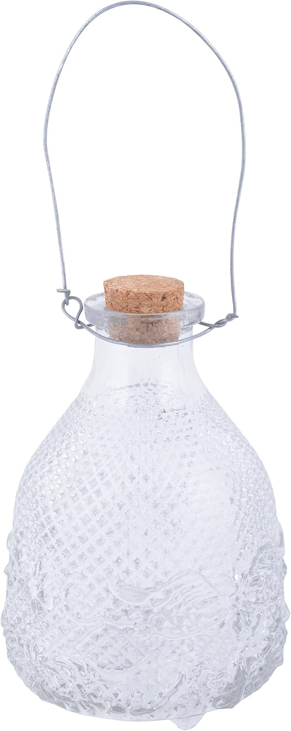 Esschert Design EG18 Wasp Trap Hobnail Glass