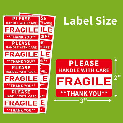 320 Count Home Moving Labels- 3 x 2 inches, Removable Packing Box Stickers, 8 Designs Waterproof Color Coded Moving Stickers with Fragile and Blank Labels