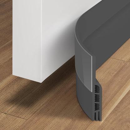 Holikme Door Draft Stopper Under Door Draft Blocker Insulator Doors Sweep Weather Stripping Noise Stopper Sheets, Rolls & Strips Strong Adhesive, White