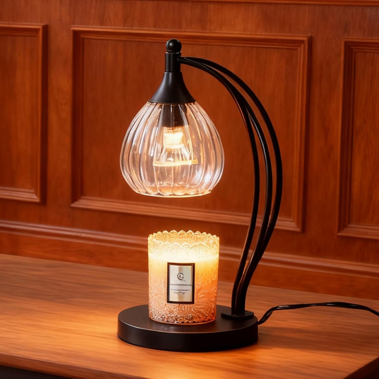 Candle Warmer Lamp with Timer Dimmer - Electric Light Wax Warmer for Jar Candles - Lamp with 2 Bulbs, Unique Birthday Gifts for Women Mom House Warming Gifts New Home Decor