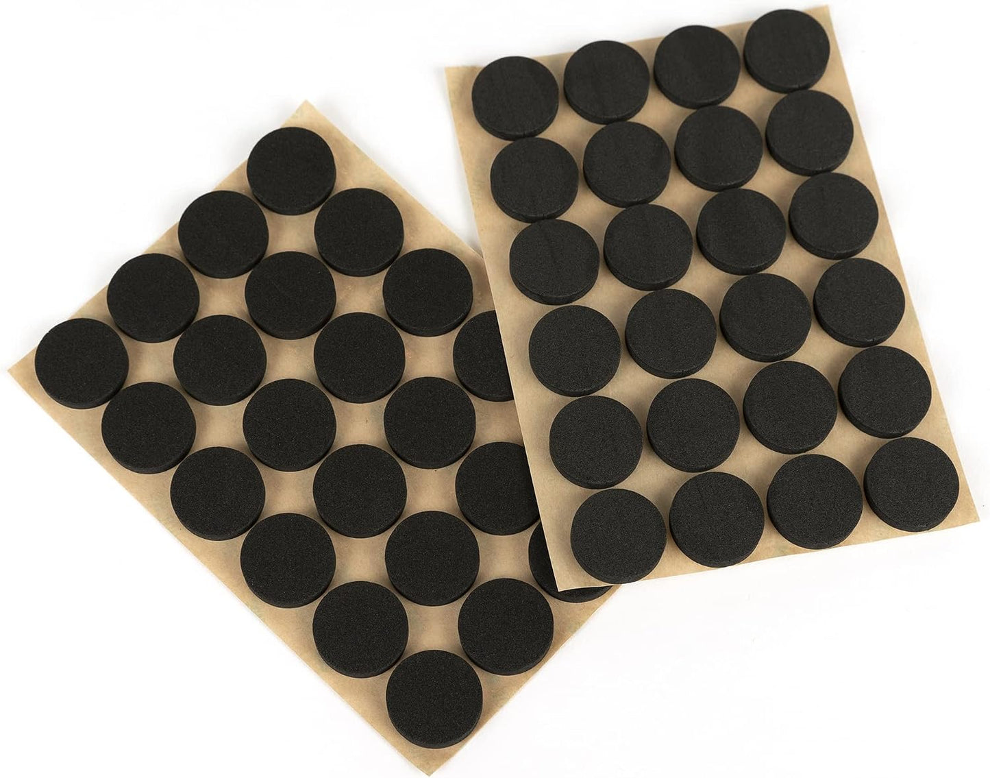 Furniture Felt Pads 3/4" (19mm) Diameter Round 3M Self Adhesive Protects Furniture and Floors Against Bumps and Scratches 140 Pack - Black