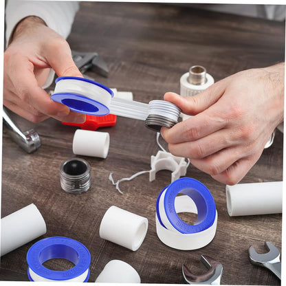 PRETYZOOM 20pcs Extra Long PTFE Tape for Plumbers High Durability Thread Sealant for Gas and Water Pipes Premium Quality Sealing Tape