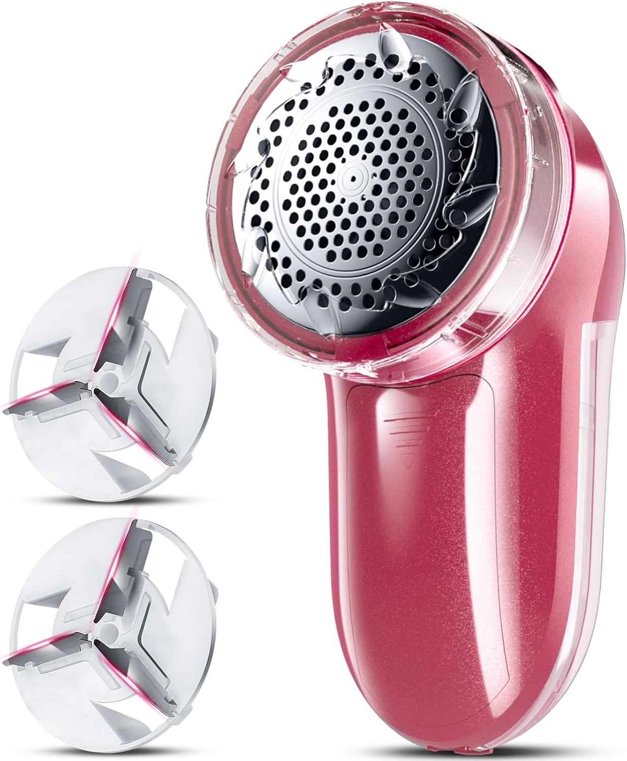 Bymore Fabric Shaver Lint Shaver for Clothes, Dual Power Lint Remover with Battery or Corded Use, Portable Sweater Shaver for Clothing, Furniture & Travel