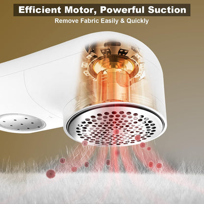 Fabric Shaver, Electric Lint Remover, USB Rechargeable Sweater Shaver, Cordless Clothes Defuzzer, Portable Pills Trimmer for Clothes, Furniture(2.0 Pro, Beige)