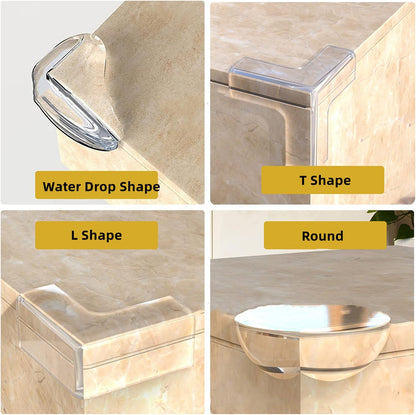 Corner Protector for Baby, Protectors Guards,Furniture Corner Guard ,Edge Safety Bumpers,Baby Proof Bumper,Cushion to Cover Sharp Furniture,Table Edges Clear and Transparent L Shape 20PCS