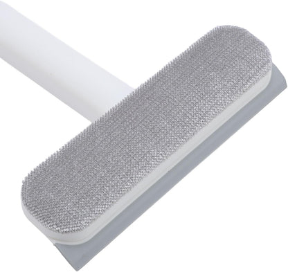 Mesh Screen Cleaner Tool Double Sided Window Brush with Detachable Brush Head White Household Cleaning Solution