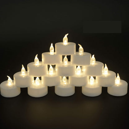 Flameless Flickering LED Battery Candles :Set of 3 Ivory Real Wax Pillar Operated Fake Faux Lights with Remote Control and Timer Function Flicker Candle for Decoration Christmas Votive Garden Outdoor
