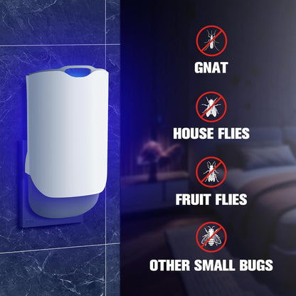 Indoor Flying Insect Light Trap, Fruit Fly Catcher