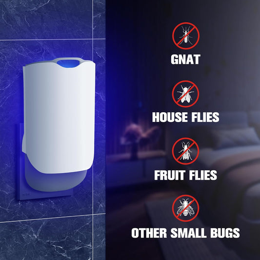 Indoor Flying Insect Light Trap, Fruit Fly Catcher