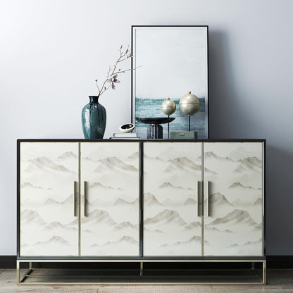Kitico Peel and Stick Wallpaper,Modern Brown Self Adhesive Wallpaper Contact Paper Removable Decorative Wall Paper for Bedroom Bathroom Shelf Liner Decor Vinyl 17.3"x80"