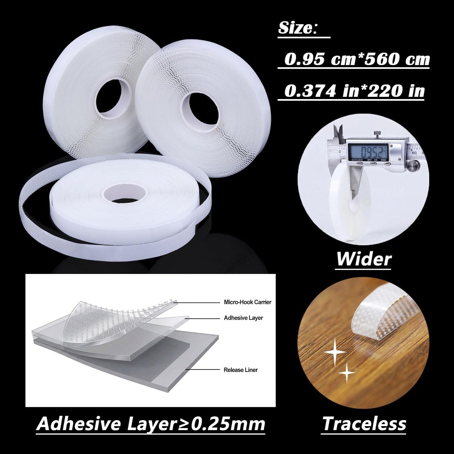 DIY Window Screen Curtain, 2 Packs of Mesh Netting 51 * 61 inches with [Upgrade] Self-Adhesive Hook Tapes & Cutter, Suitable for Multiple Windows, White (Set of 2)