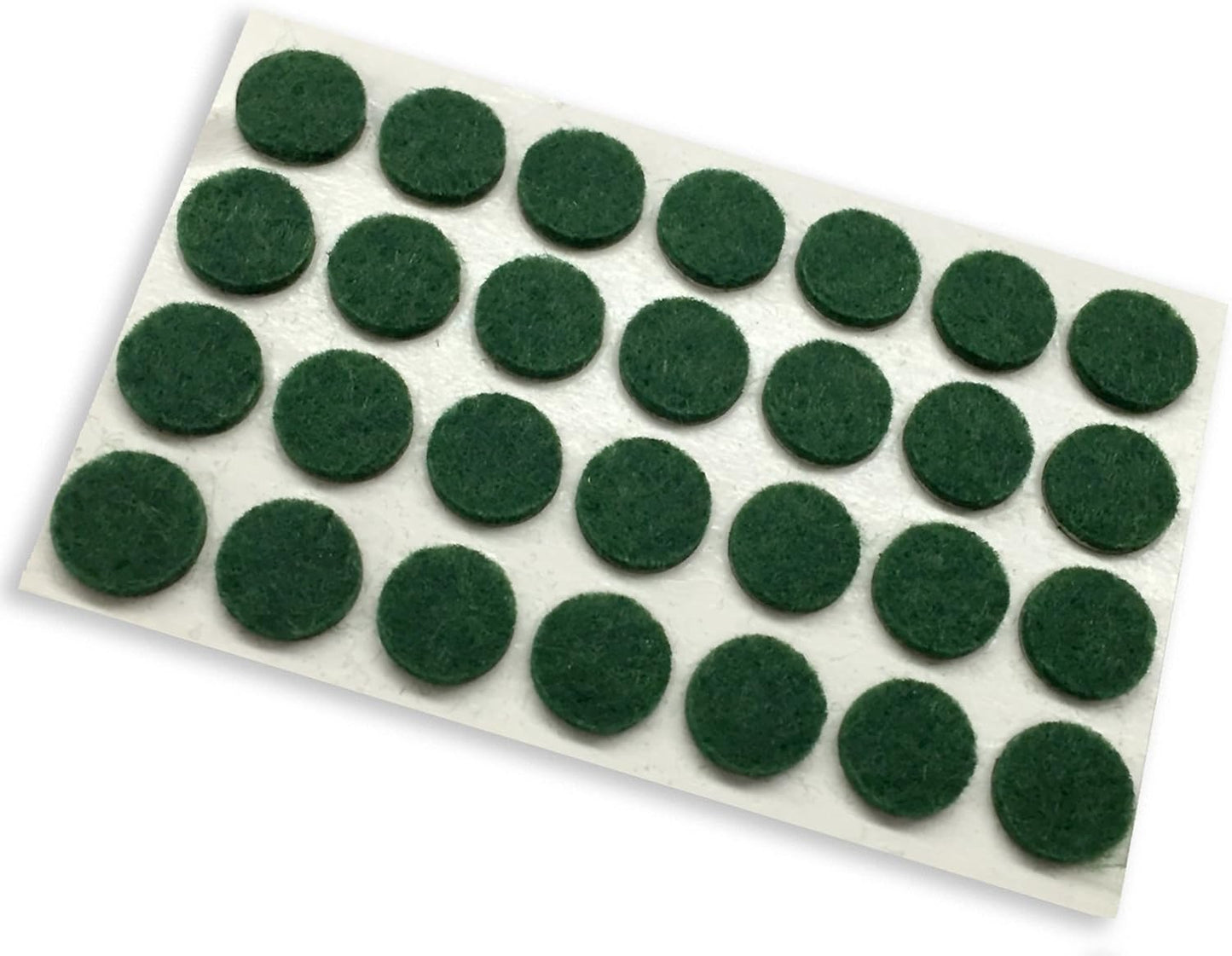 9421 3/8-Inch Self-Adhesive Felt Furniture Pads, 28-Count, Green