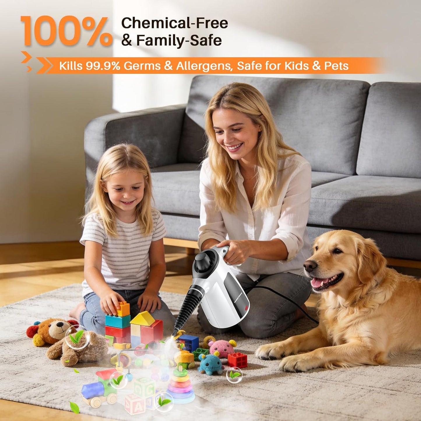 Electric Scrubber, Steam Cleaner