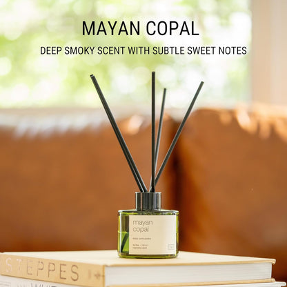 Craft & Kin Reed Diffuser with Dried Flowers | 5 oz Sicilian Citrus & Eucalyptus Scented Fall Reed Diffusers for Home, Bathroom | Scent Sticks | Elegant Fragrance Home Decor for Men & Women