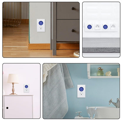 Pure Blue Color Outlet Covers Baby Proofing - Plug Covers for Electrical Outlets, Child Proof Socket Covers, Baby Safety Products for Home, Office