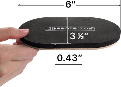 X-Protector Felt Furniture Sliders for Hardwood Floors 24 PCS 1” - Self-Adhesive Furniture Slider - Heavy-Duty Furniture Movers for Hard Surfaces - Felt Sliders - Move Your Furniture Easily!