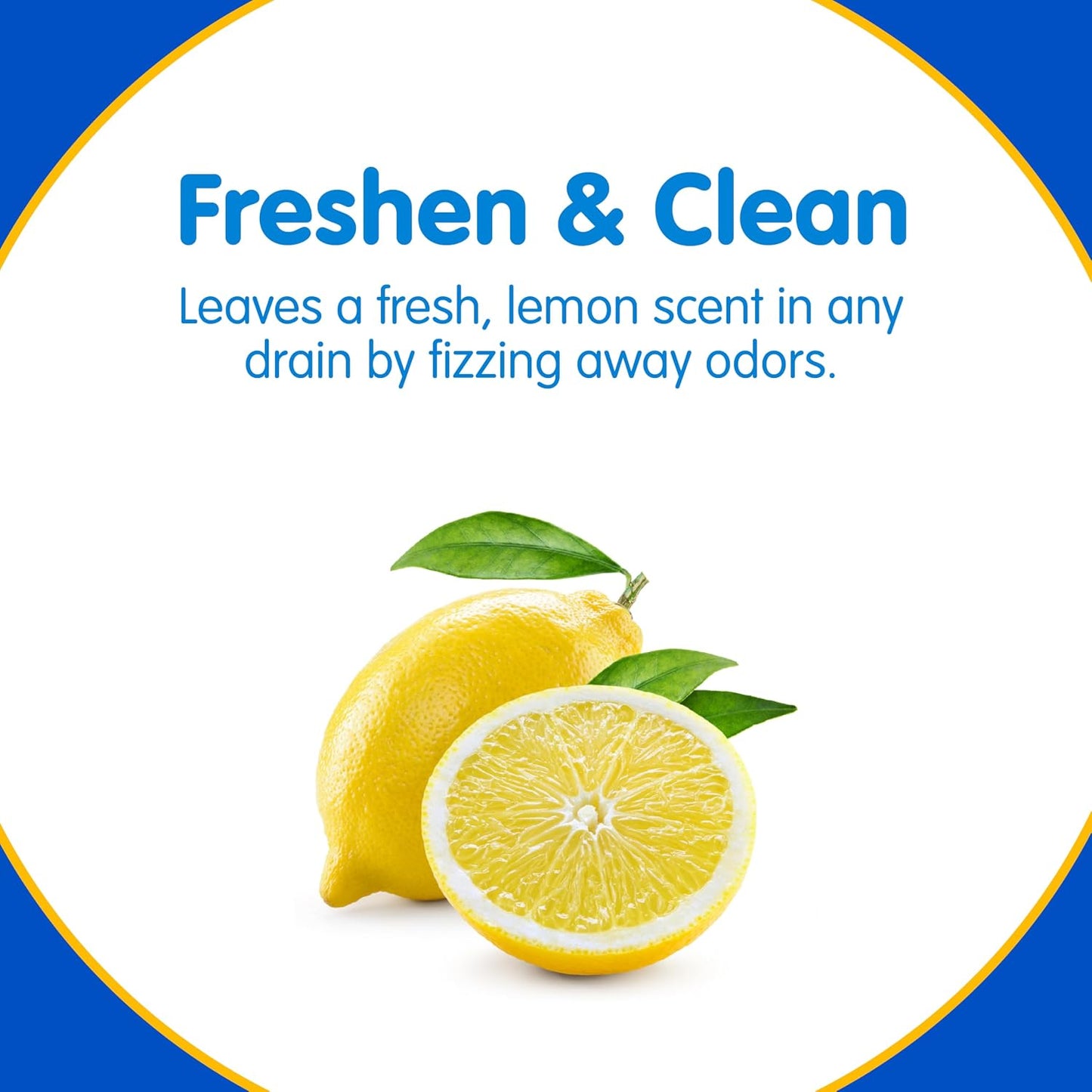 Plink Fizzy Drain Cleaner, 6 Count (Pack of 2), Lemon Scent