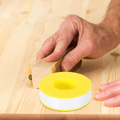 ibasenice PTFE Thread Seal Tape 1 Roll Waterproof Plumbing Tape for Pipes and Tanks Easy to Install for Household and Industrial Use