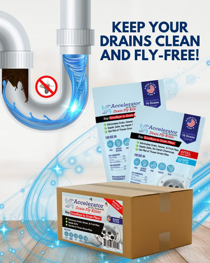Drain Powder 32oz Powder – Complete Drain & Pipe Treatment Kit