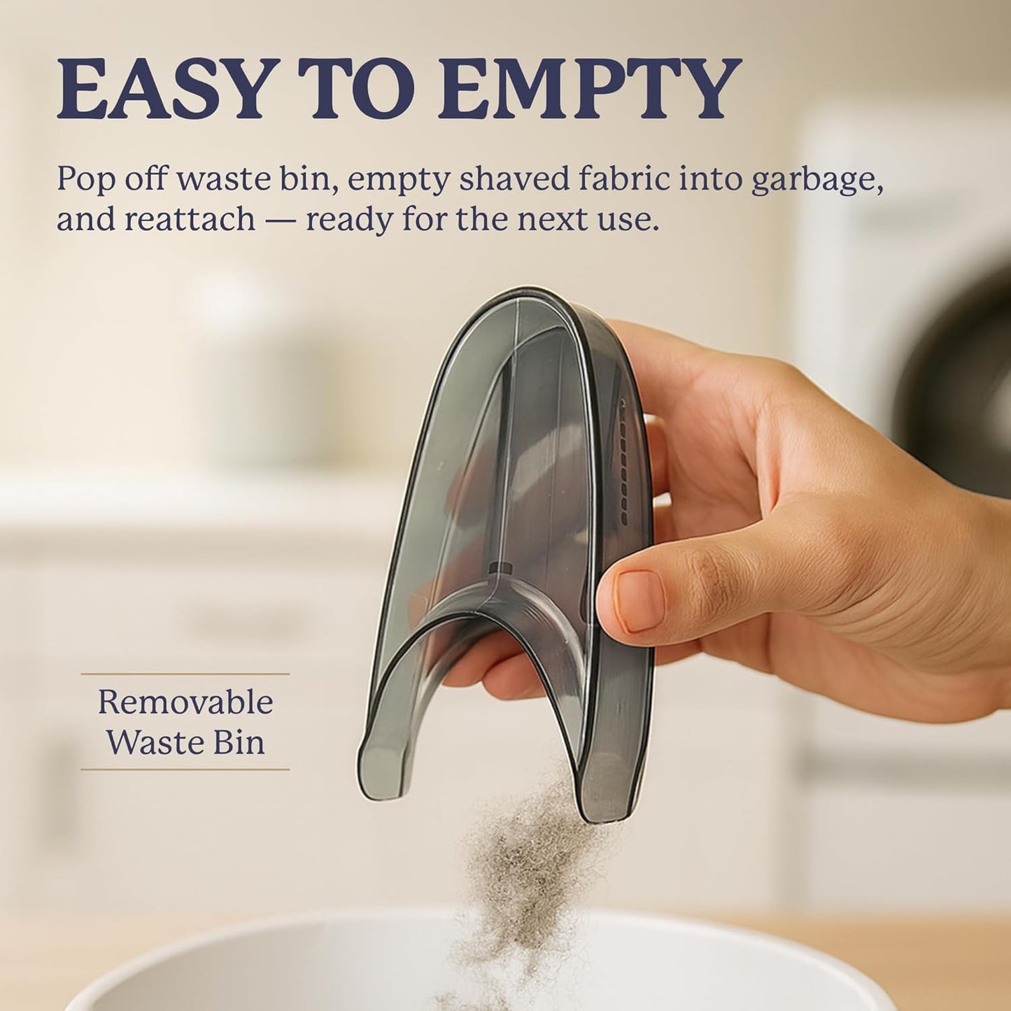 Farberware Fabric Shaver & Lint Remover for Clothes – Battery Operated Lint Shaver with Triple Blades, Sweater Shaver to Remove Pilling for Clothing, Couch, Furniture, Fuzz, Lint Balls