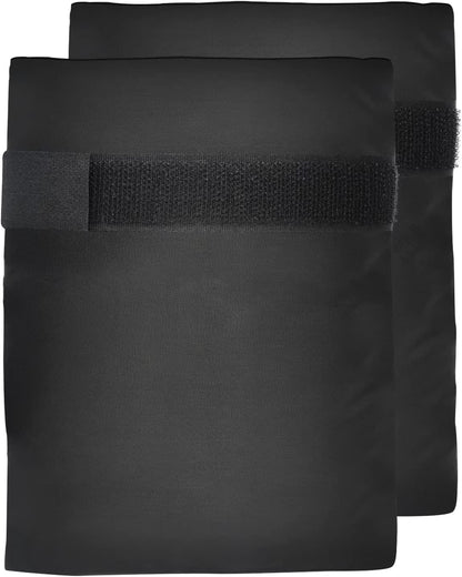 2 pcs Faucet Cover for Winter, Upgraded Thicken Outdoor Faucet Cover for Freeze Protection, Outside Garden Faucet Socks of 5.9" W x 7.8" H, Black
