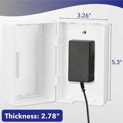 Bates- Baby Safety Outlet Cover Box, Locking Baby Proof Outlet Covers | Locking Plug Covers for Electrical Outlets