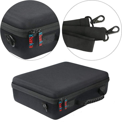 khanka Hard Battery Organizer Storage Box, Carrying Case Bag Holder - Holds 116 Batteries AA AAA C D 3V 9V with Battery Tester (BATTRIES are NOT Included.)