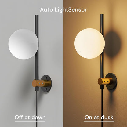L LOHAS LED Night Light with Motion Sensor & Dusk to Dawn Sensor, Night Lights Plug into Wall with 30-100lm Adjustable Brightness, Motion Activated Night Light, 3000K Soft White, 2 Pack